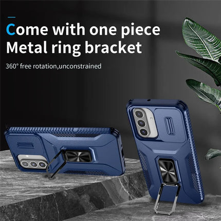 For Samsung Galaxy A26 5G Case Camshield Kickstand TPU+PC Anti-Slip Phone Cover