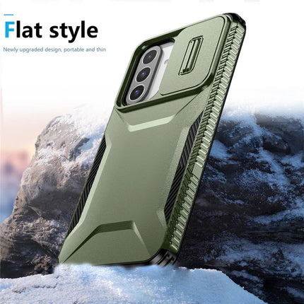 For Samsung Galaxy A26 5G Case Camshield TPU+PC Phone Cover Non-Slip Side Edge