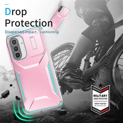 For Samsung Galaxy A26 5G Case Camshield TPU+PC Phone Cover Non-Slip Side Edge