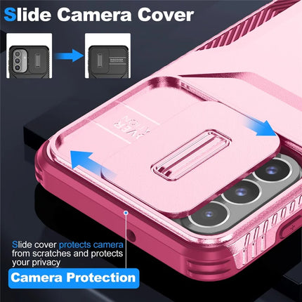 For Samsung Galaxy A26 5G Case Camshield TPU+PC Phone Cover Non-Slip Side Edge