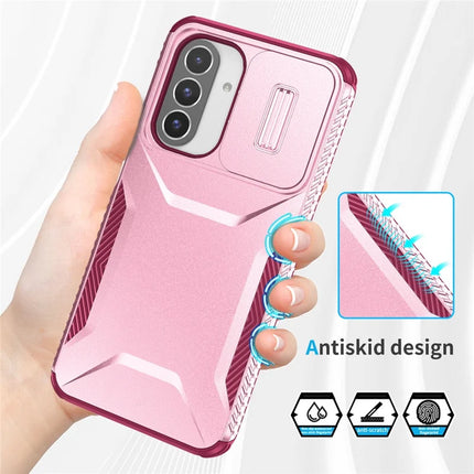 For Samsung Galaxy A26 5G Case Camshield TPU+PC Phone Cover Non-Slip Side Edge