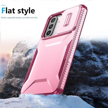 For Samsung Galaxy A26 5G Case Camshield TPU+PC Phone Cover Non-Slip Side Edge
