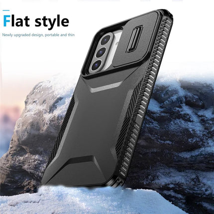 For Samsung Galaxy A26 5G Case Camshield TPU+PC Phone Cover Non-Slip Side Edge