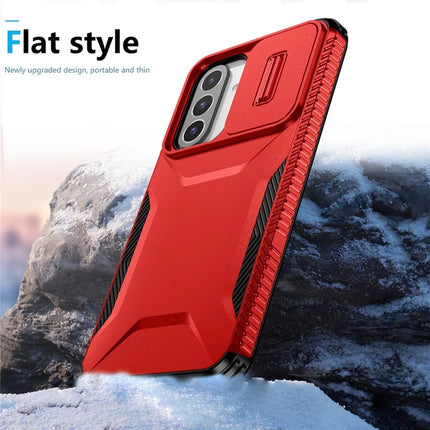 For Samsung Galaxy A26 5G Case Camshield TPU+PC Phone Cover Non-Slip Side Edge