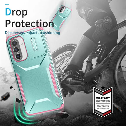 For Samsung Galaxy A26 5G Case Camshield TPU+PC Phone Cover Non-Slip Side Edge