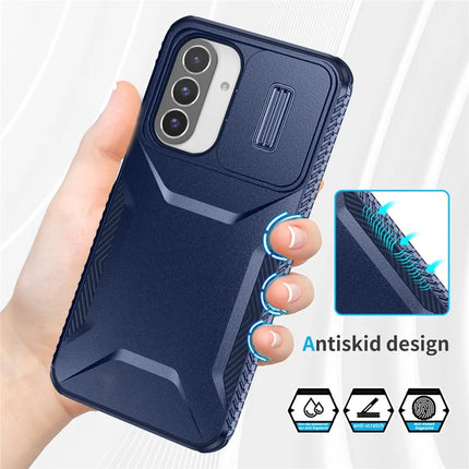 For Samsung Galaxy A26 5G Case Camshield TPU+PC Phone Cover Non-Slip Side Edge