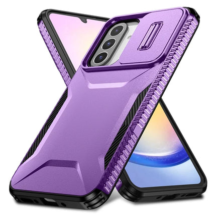 For Samsung Galaxy A26 5G Case Camshield TPU+PC Phone Cover Non-Slip Side Edge