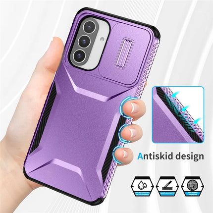 For Samsung Galaxy A26 5G Case Camshield TPU+PC Phone Cover Non-Slip Side Edge
