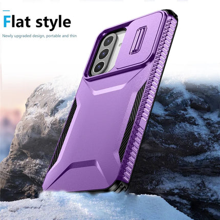 For Samsung Galaxy A26 5G Case Camshield TPU+PC Phone Cover Non-Slip Side Edge
