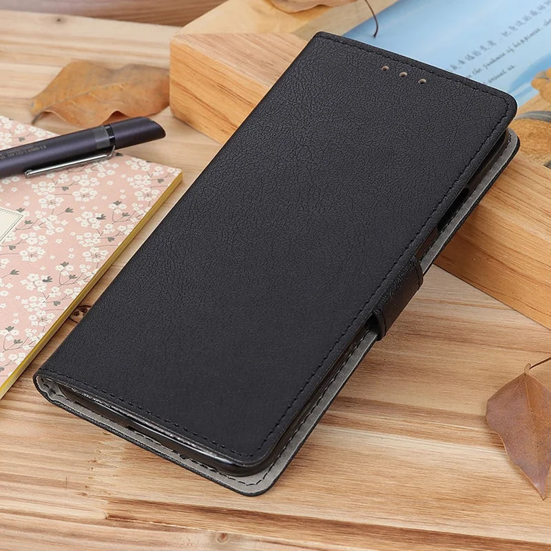 ShopCaseCart Premium Wallet iPhone 16e Protective cover PU Leather Kickstand Folio Phone Guard