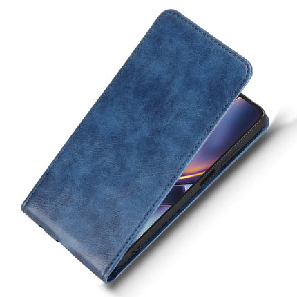 For Motorola Moto G Play (2025) 5G / G Power (2025) Case with Card Slot Magnetic Vertical Flip Leather Phone Cover