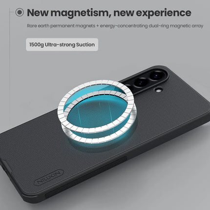NILLKIN Frosted Shield Pro for Samsung Galaxy A56 5G Case Compatible with MagSafe PC + TPU Phone Cover