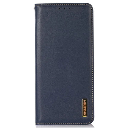 KHAZNEH For Realme 14 Pro+ 5G Case Wallet Genuine Cow Leather Phone Cover Nappa Texture