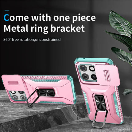 For Motorola Moto G 5G (2025) Case Camshield Kickstand TPU+PC Anti-Slip Phone Cover