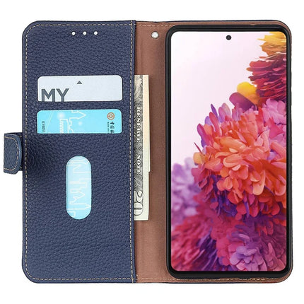 KHAZNEH For iPhone 16e Case Genuine Cow Leather Flip Phone Cover