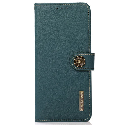 KHAZNEH for iPhone 16e Case Genuine Cow Leather Wallet Phone Cover