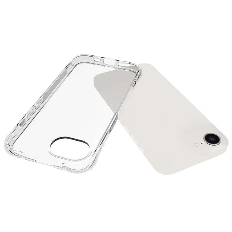 ShopCaseCart Premium Durable iPhone 16e Clear Protective cover Anti-Shock TPU Phone Guard Reinforced Corners
