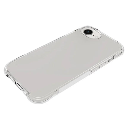 For iPhone 16e Clear Case Anti-Shock TPU Phone Cover Reinforced Corners