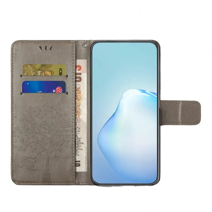 For iPhone 16e Case PU Leather Owl Tree Imprinted Wallet Phone Cover