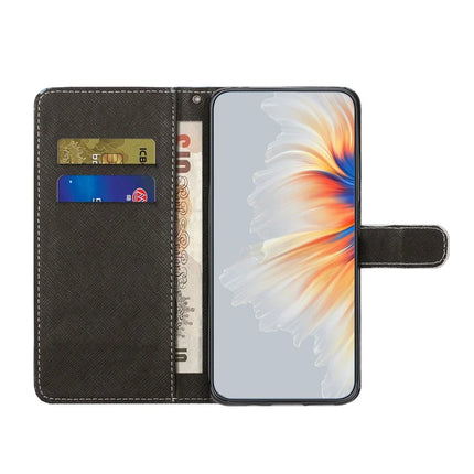 For iPhone 16e Case Pattern Print PU Leather Wallet Phone Cover Cross Texture