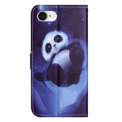For iPhone 16e Case Pattern Print PU Leather Wallet Phone Cover Cross Texture