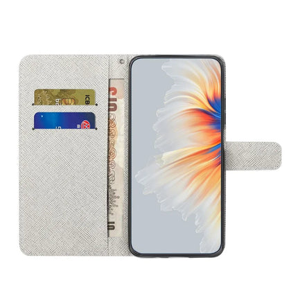 For iPhone 16e Case Pattern Print PU Leather Wallet Phone Cover Cross Texture