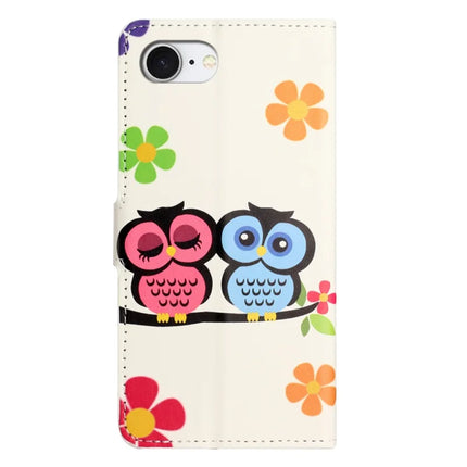 For iPhone 16e Case Pattern Print PU Leather Wallet Phone Cover