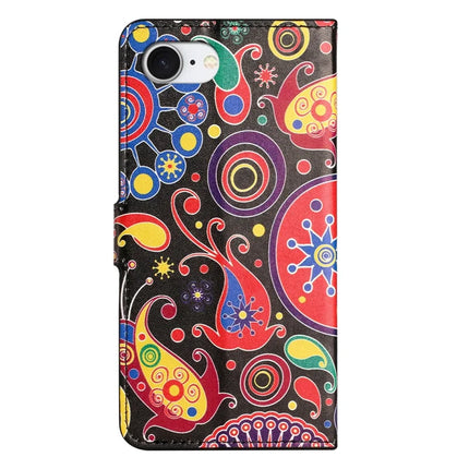 For iPhone 16e Case Pattern Print PU Leather Wallet Phone Cover