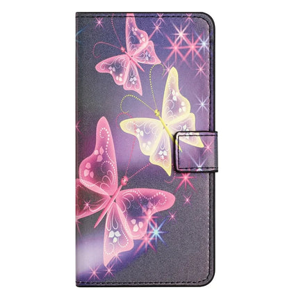 For iPhone 16e Case Pattern Print PU Leather Wallet Phone Cover