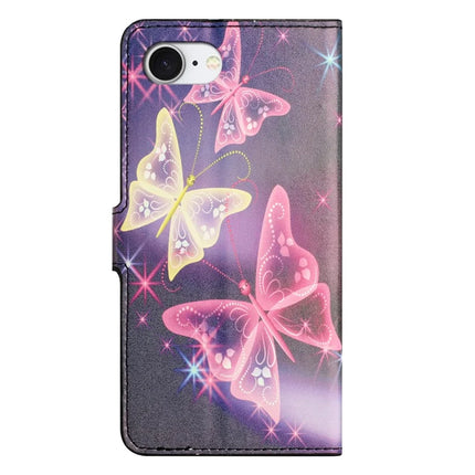 For iPhone 16e Case Pattern Print PU Leather Wallet Phone Cover