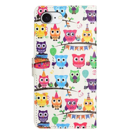 For iPhone 16e Case Pattern Print PU Leather Wallet Phone Cover
