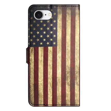 For iPhone 16e Case Pattern Print PU Leather Wallet Phone Cover