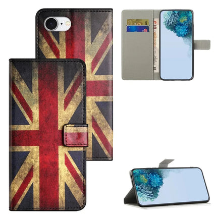 For iPhone 16e Case Pattern Print PU Leather Wallet Phone Cover