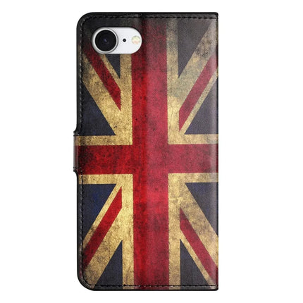For iPhone 16e Case Pattern Print PU Leather Wallet Phone Cover