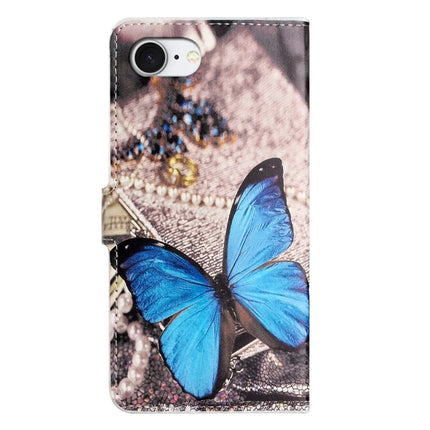 For iPhone 16e Case Pattern Print PU Leather Wallet Phone Cover