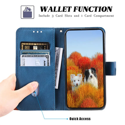 TTUDRCH Style 004 For iPhone 16e Leather Case RFID Blocking Wallet Stand Phone Cover with Strap