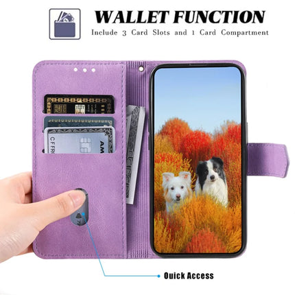TTUDRCH Style 004 For iPhone 16e Leather Case RFID Blocking Wallet Stand Phone Cover with Strap
