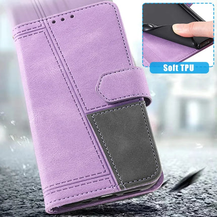 TTUDRCH Style 004 For iPhone 16e Leather Case RFID Blocking Wallet Stand Phone Cover with Strap
