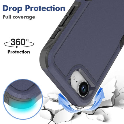 For iPhone 16e Case 2 in 1 PC + TPU Shockproof Phone Cover