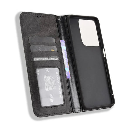 For Motorola Moto G (2025) 5G Retro PU Leather Case Phone Wallet Stand Cover