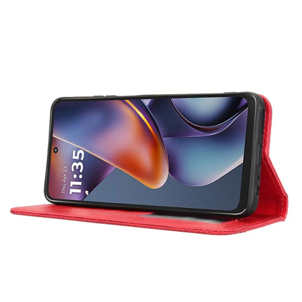 For Motorola Moto G (2025) 5G Retro PU Leather Case Phone Wallet Stand Cover