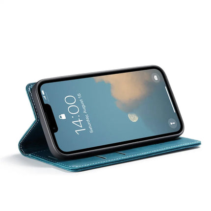 For iPhone 16e Wallet Case CASEME 013 Series PU Leather Phone Cover Stand