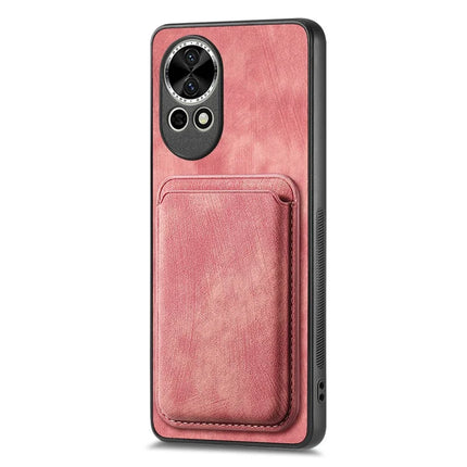 For Huawei nova 13 5G Case Retro Leather TPU Phone Back Cover with Detachable Card Slot