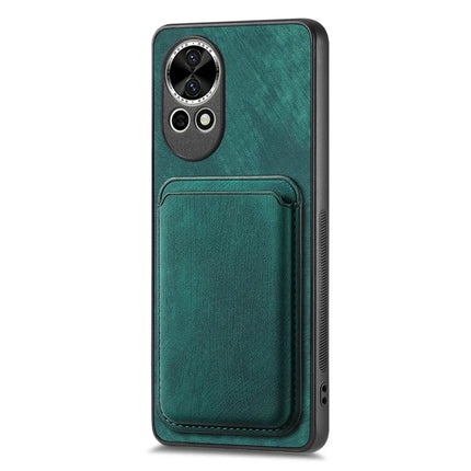 For Huawei nova 13 5G Case Retro Leather TPU Phone Back Cover with Detachable Card Slot