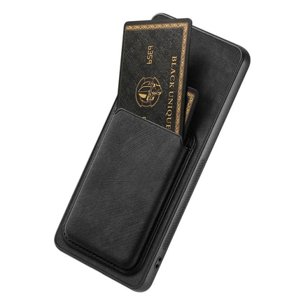 For Huawei nova 13 5G Case Retro Leather TPU Phone Back Cover with Detachable Card Slot