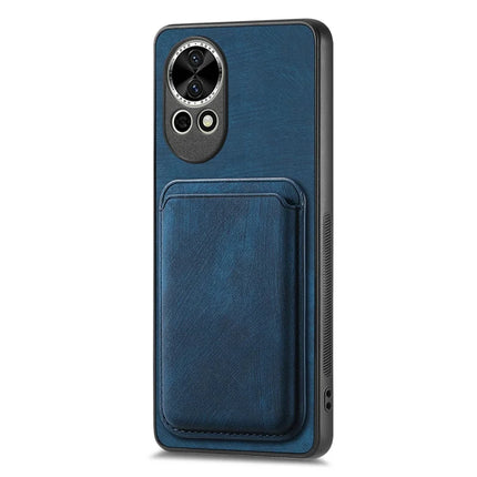 For Huawei nova 13 5G Case Retro Leather TPU Phone Back Cover with Detachable Card Slot