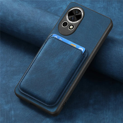 For Huawei nova 13 5G Case Retro Leather TPU Phone Back Cover with Detachable Card Slot
