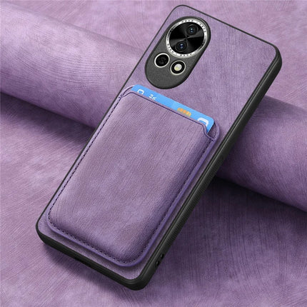 For Huawei nova 13 5G Case Retro Leather TPU Phone Back Cover with Detachable Card Slot