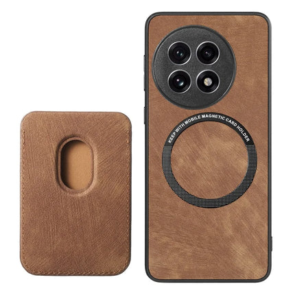 For OnePlus Ace 5 5G / OnePlus Ace 5 Pro 5G Case Retro Leather TPU Phone Back Cover with Detachable Card Slot