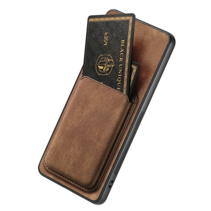 For OnePlus Ace 5 5G / OnePlus Ace 5 Pro 5G Case Retro Leather TPU Phone Back Cover with Detachable Card Slot